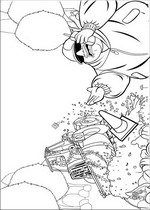 coloring page Barbie Thumbelina
